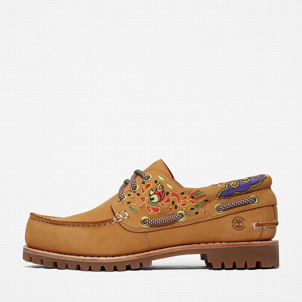 Dámské Boty Sebago Timberland CLOT x Timberland® 3-Eye Žluté | TI09673-486