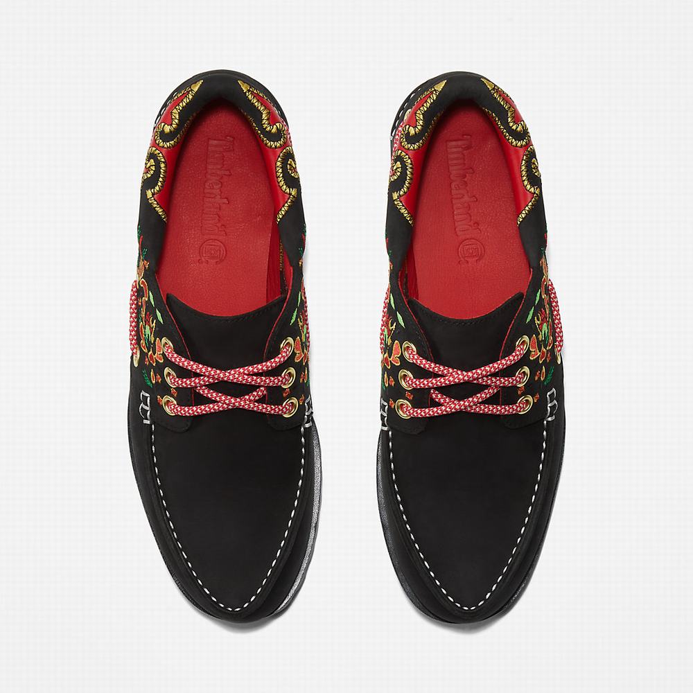 Dámské Boty Sebago Timberland CLOT x Timberland® 3-Eye Černé | TI94870-245