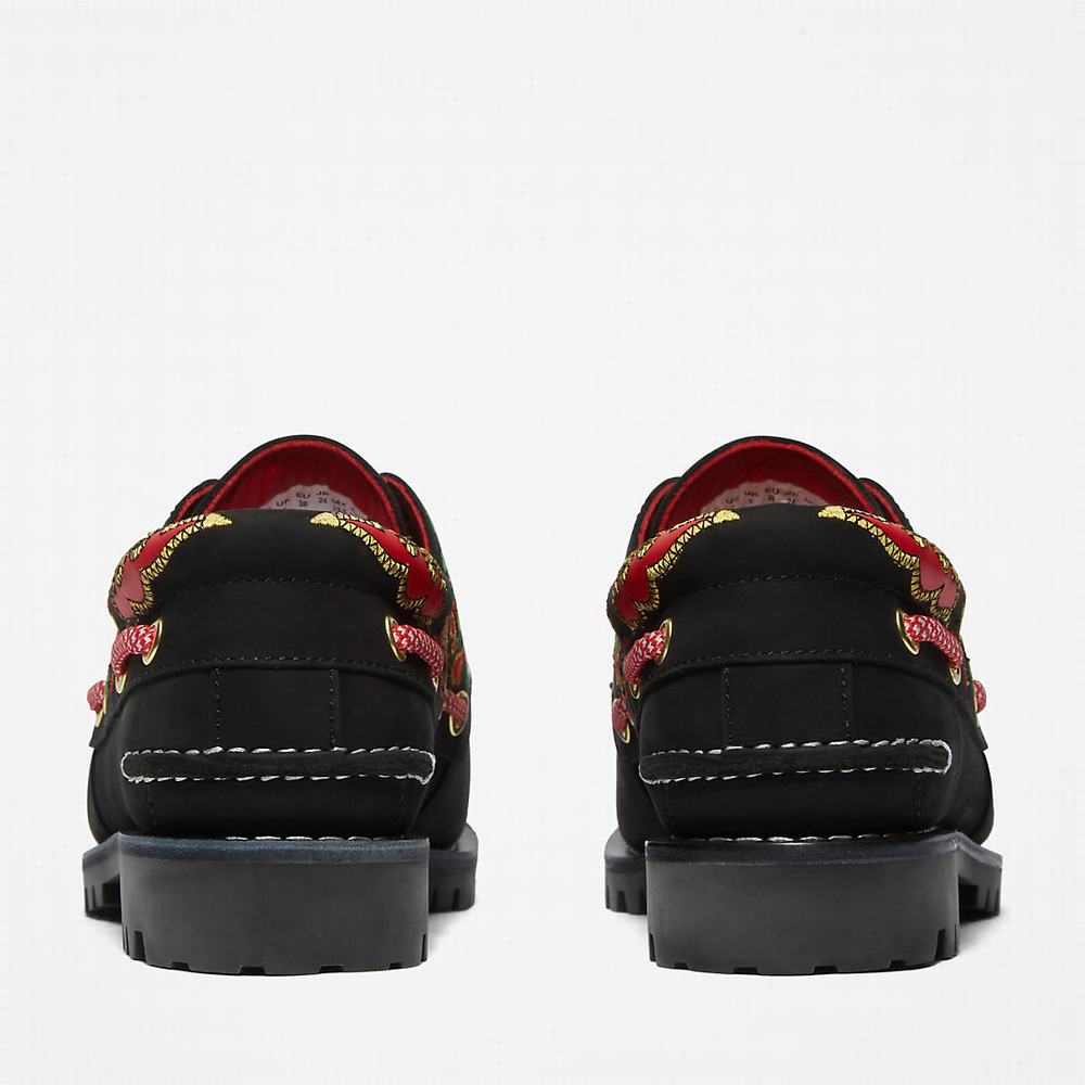 Dámské Boty Sebago Timberland CLOT x Timberland® 3-Eye Černé | TI94870-245