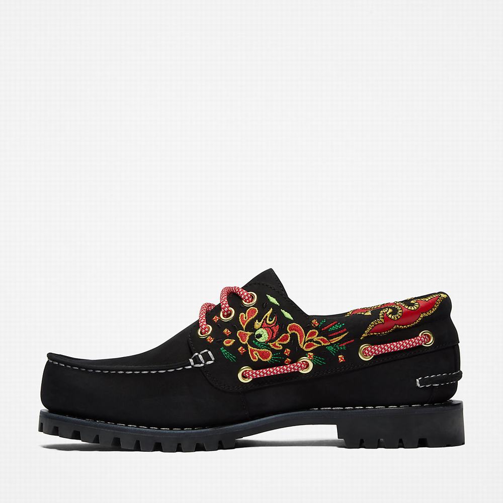 Dámské Boty Sebago Timberland CLOT x Timberland® 3-Eye Černé | TI94870-245
