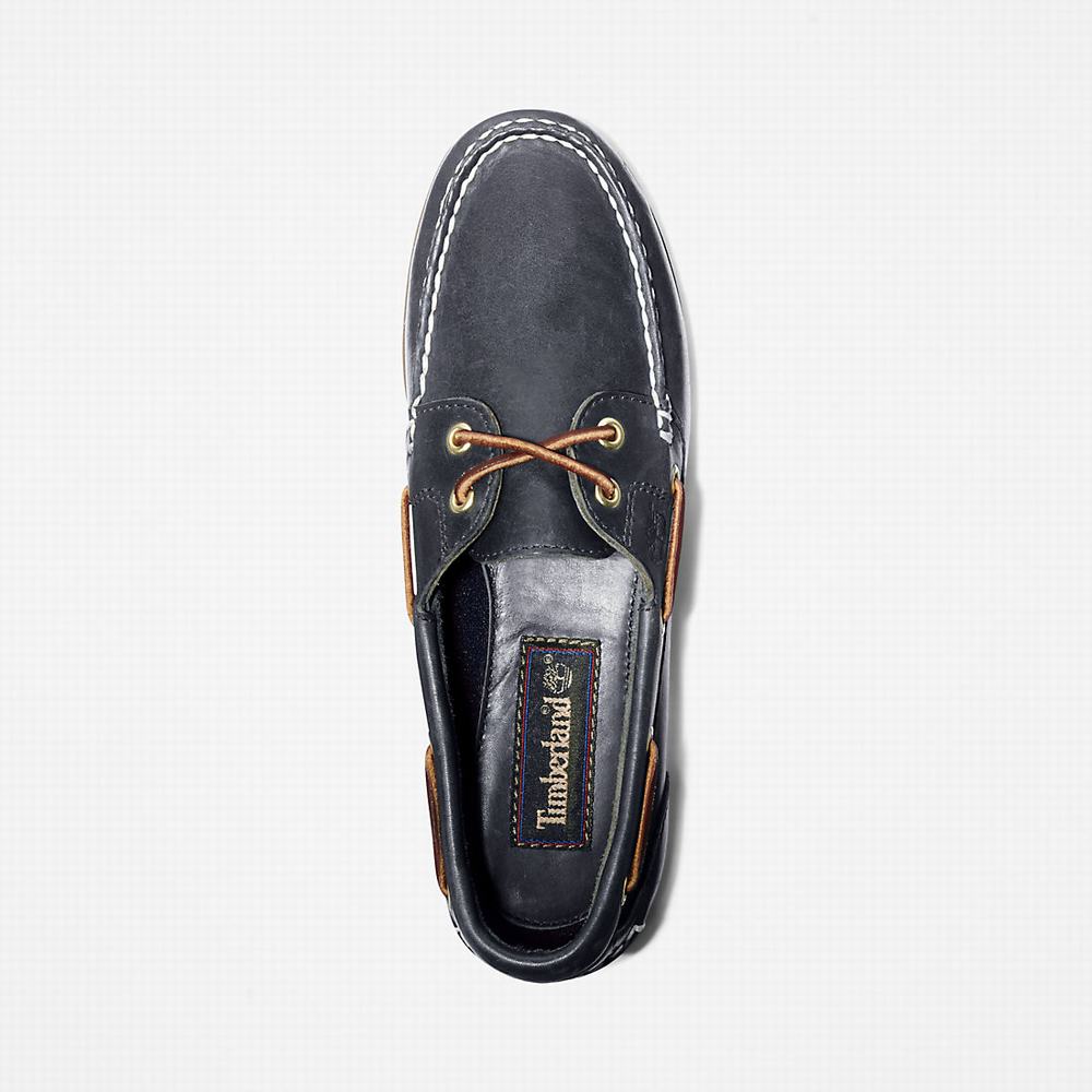 Dámské Boty Sebago Timberland Classic 2-Eye Tmavě Blankyt | TI07196-821