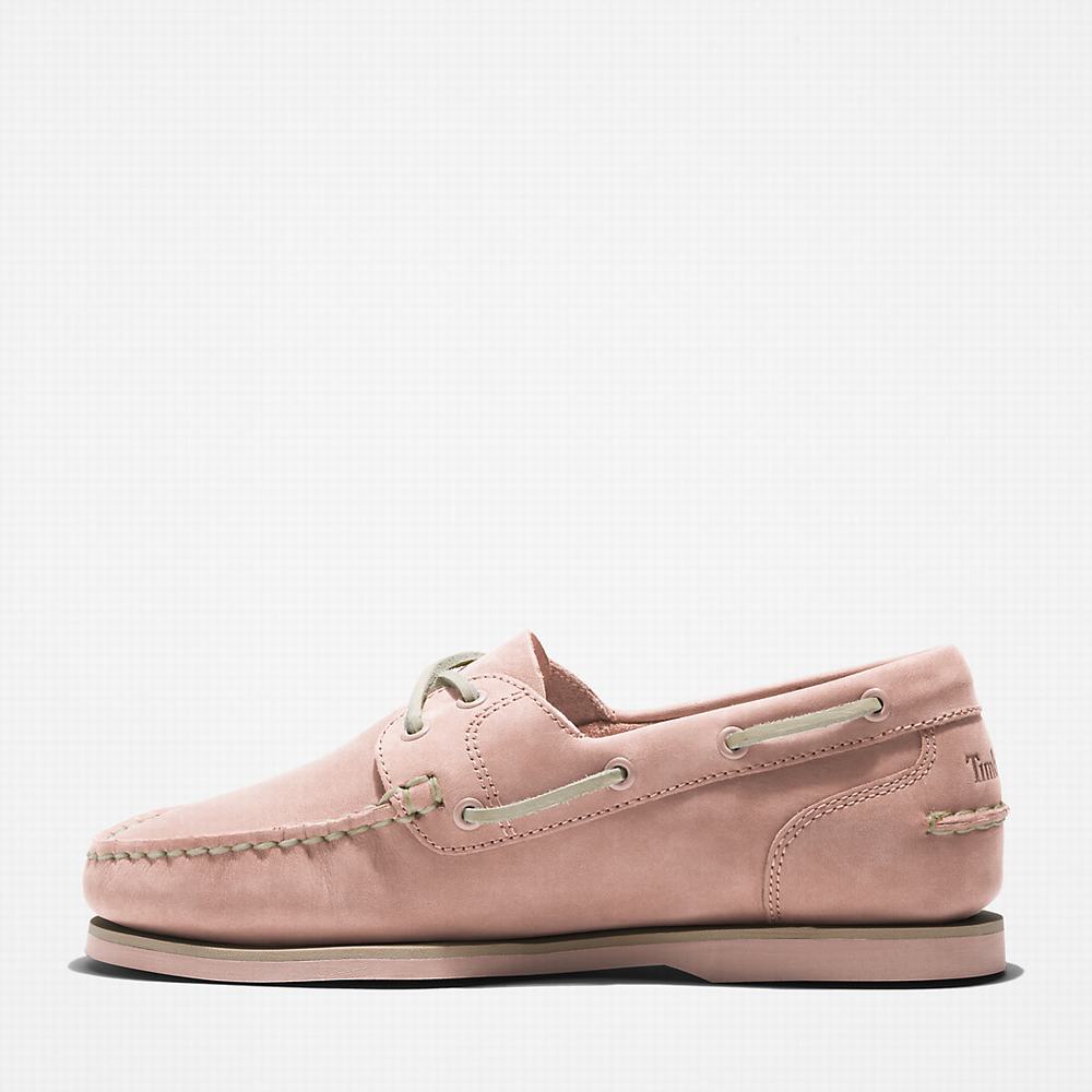 Dámské Boty Sebago Timberland Classic 2-Eye Světle Růžové | TI37856-745