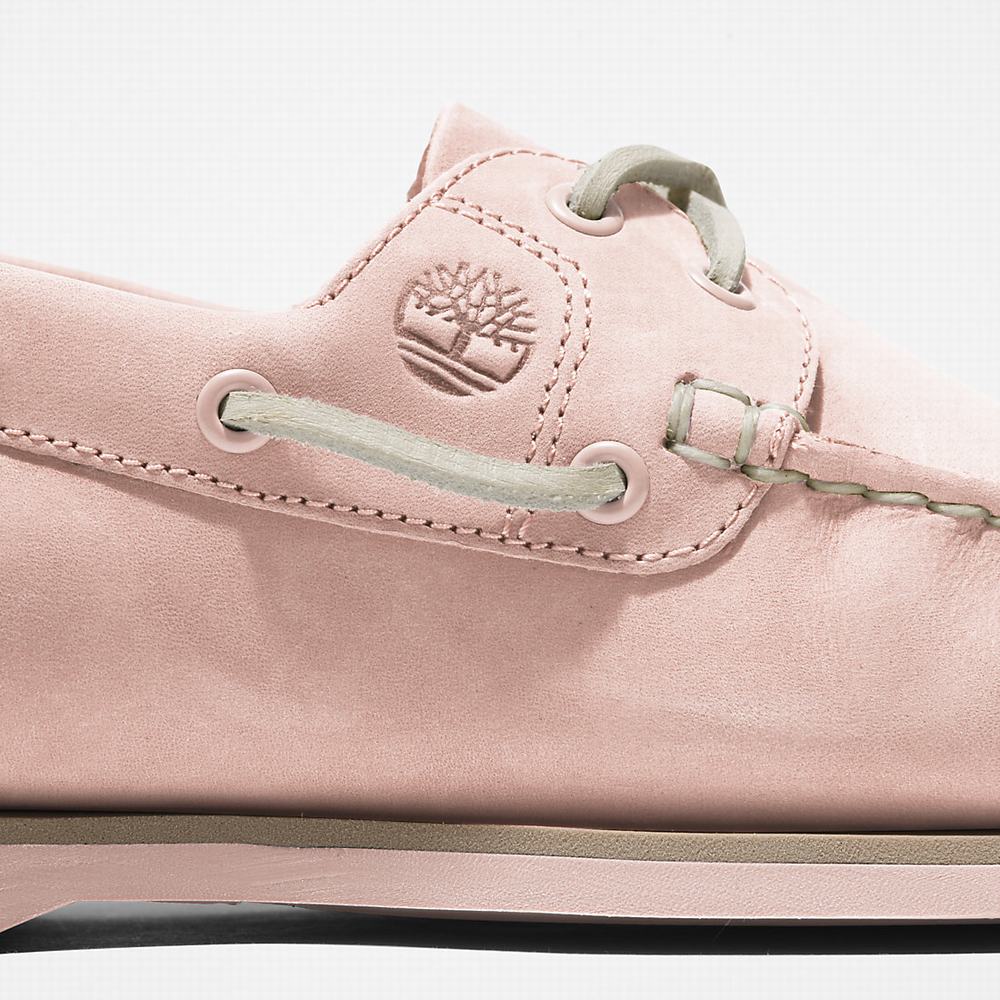 Dámské Boty Sebago Timberland Classic 2-Eye Světle Růžové | TI37856-745