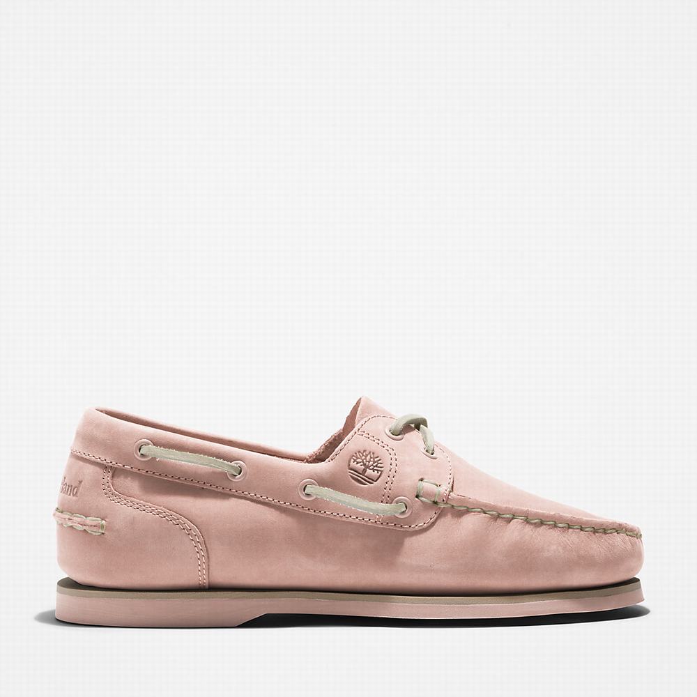Dámské Boty Sebago Timberland Classic 2-Eye Světle Růžové | TI37856-745