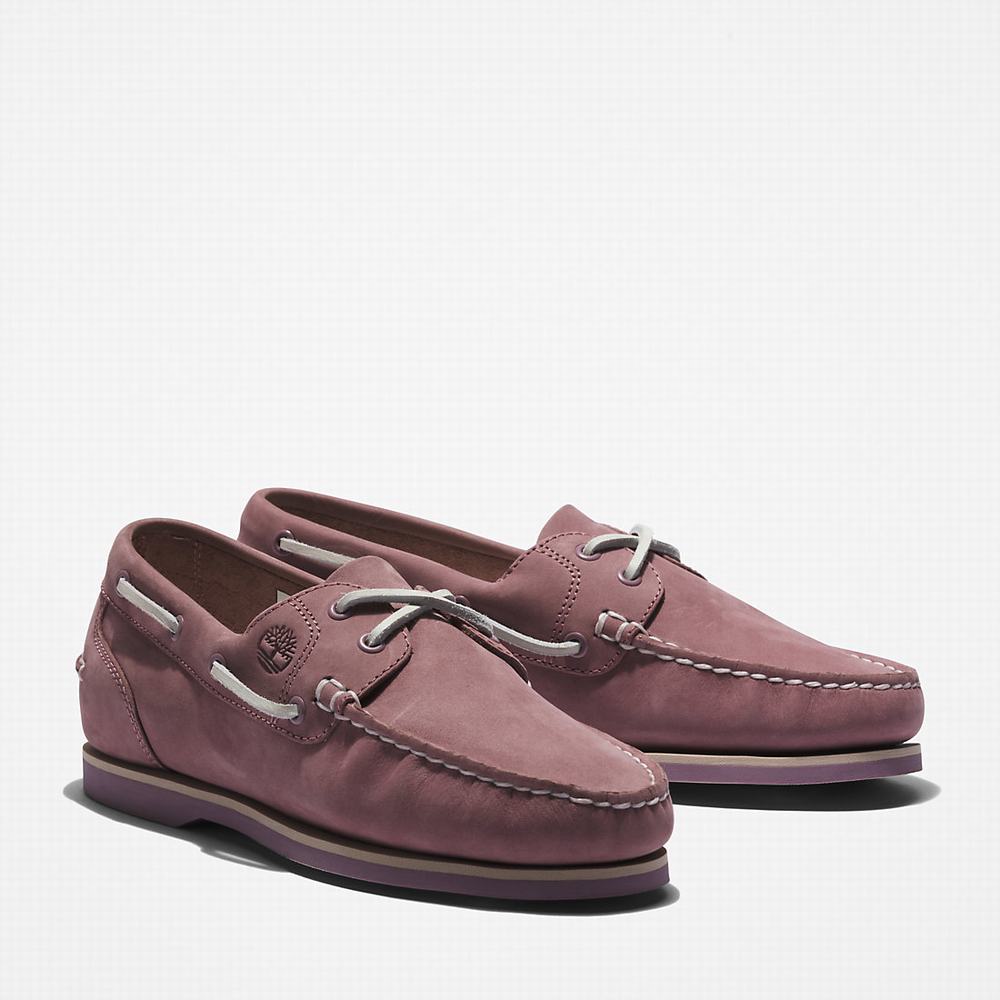 Dámské Boty Sebago Timberland Classic 2-Eye Růžové | TI47905-560