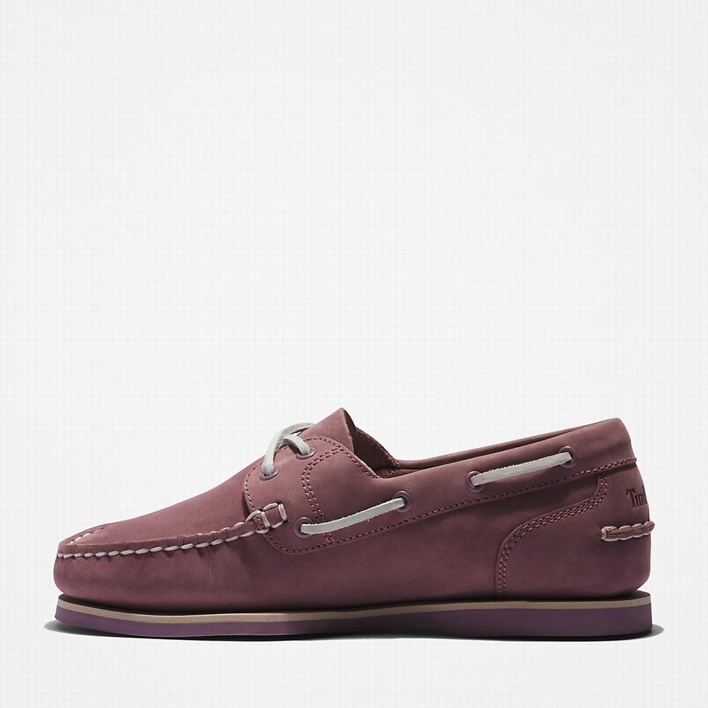 Dámské Boty Sebago Timberland Classic 2-Eye Růžové | TI47905-560