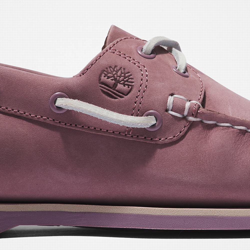 Dámské Boty Sebago Timberland Classic 2-Eye Růžové | TI47905-560