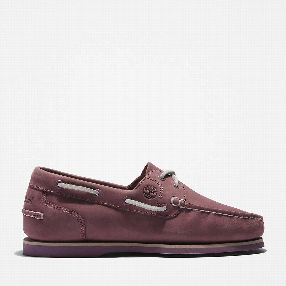 Dámské Boty Sebago Timberland Classic 2-Eye Růžové | TI47905-560