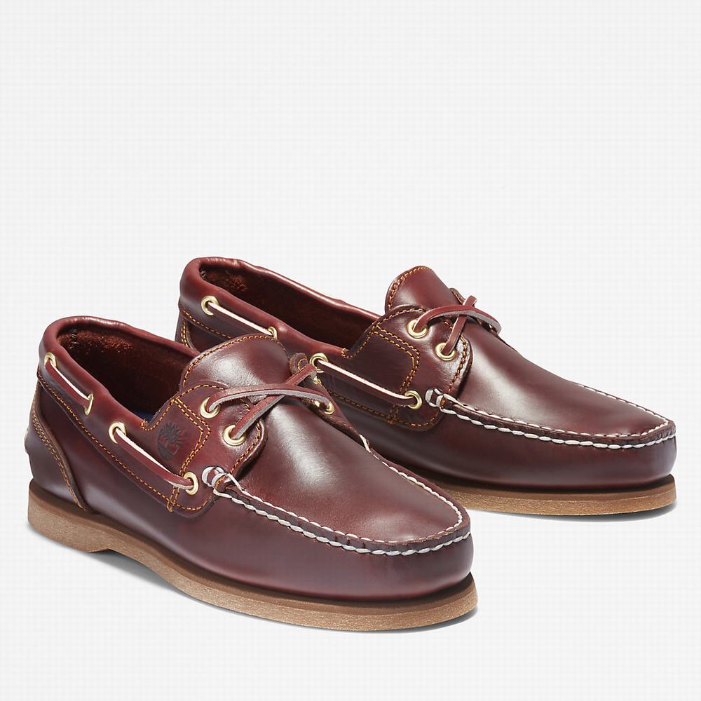 Dámské Boty Sebago Timberland Classic 2-Eye Hnědé | TI83972-721