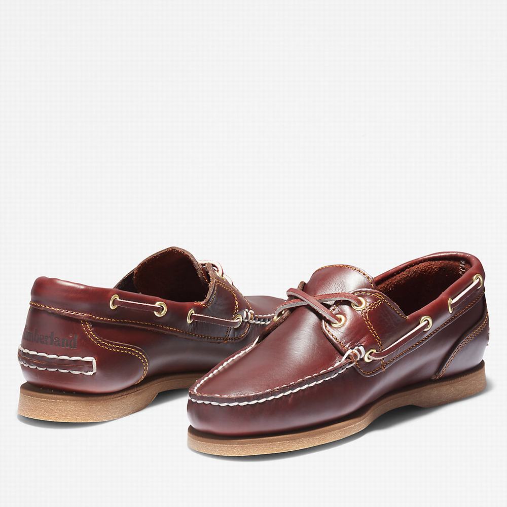 Dámské Boty Sebago Timberland Classic 2-Eye Hnědé | TI83972-721