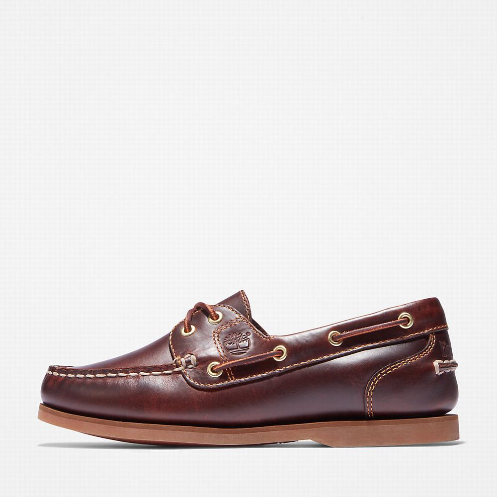 Dámské Boty Sebago Timberland Classic 2-Eye Hnědé | TI83972-721