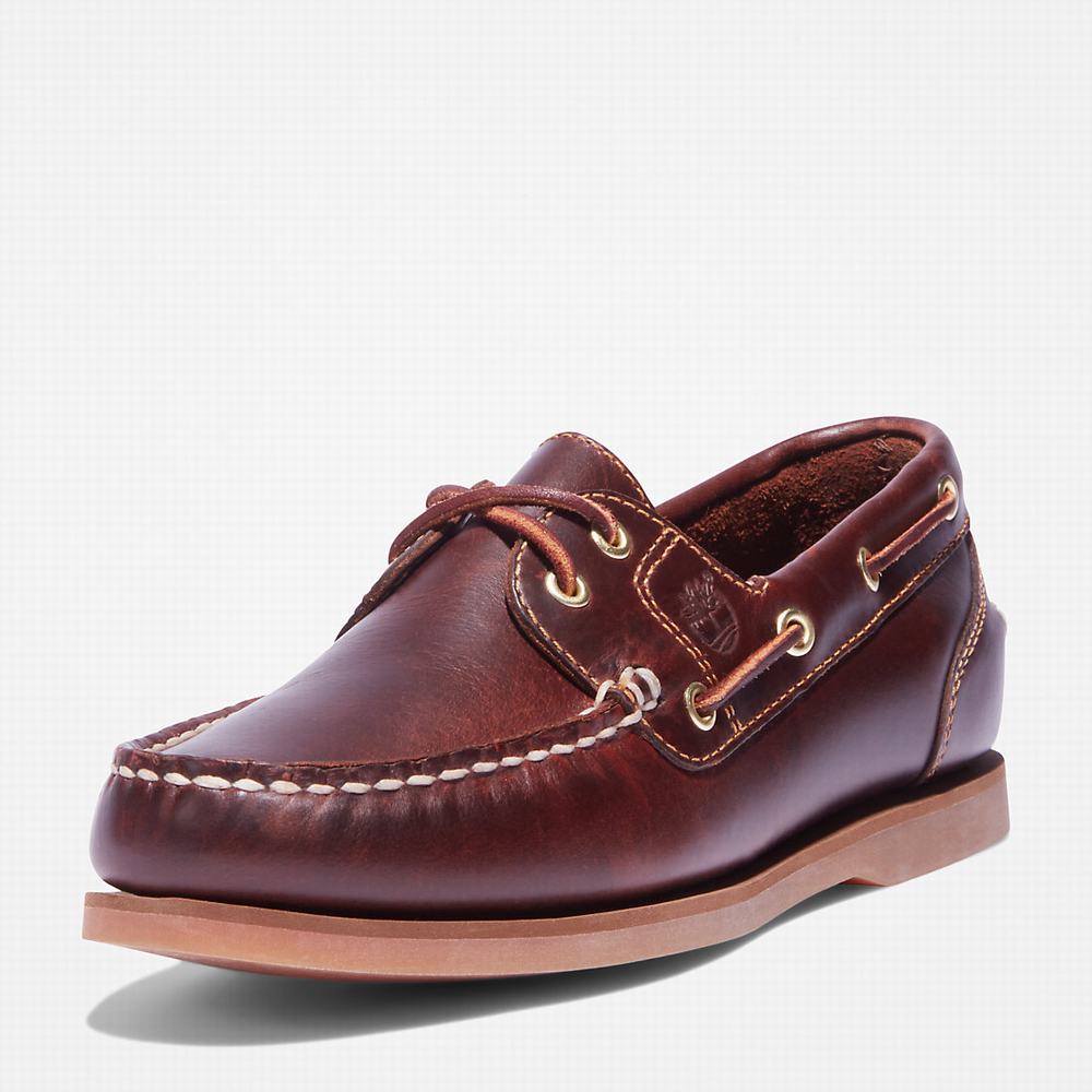 Dámské Boty Sebago Timberland Classic 2-Eye Hnědé | TI83972-721