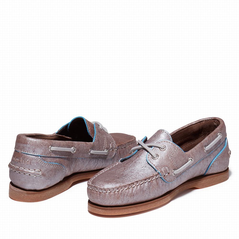Dámské Boty Sebago Timberland EK+ Classic Stříbrné | TI67140-901