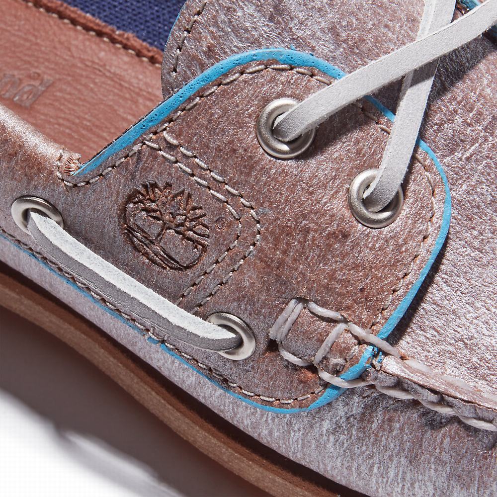 Dámské Boty Sebago Timberland EK+ Classic Stříbrné | TI67140-901