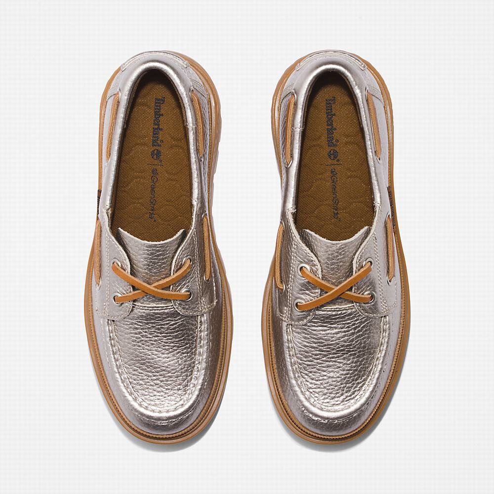 Dámské Boty Sebago Timberland GreenStride™ Ray City Stříbrné | TI01356-209