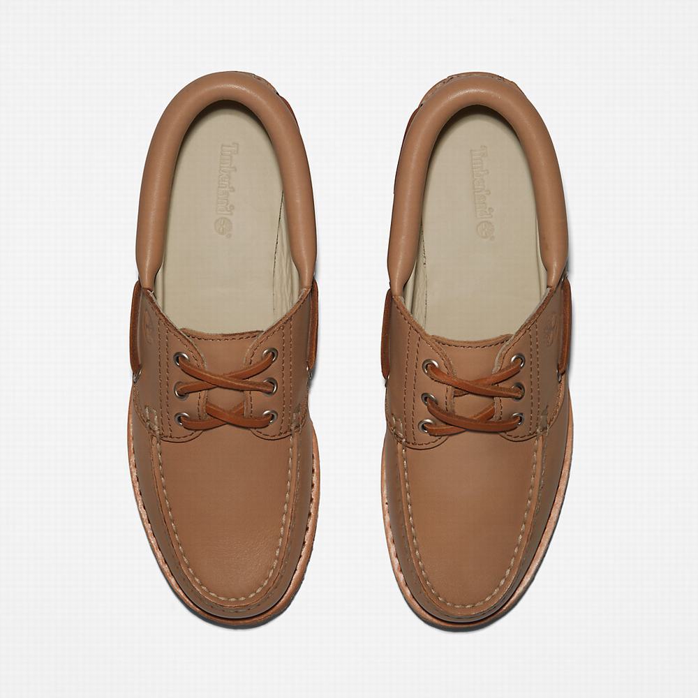 Dámské Boty Sebago Timberland Noreen 3-Eye Béžový | TI13608-420