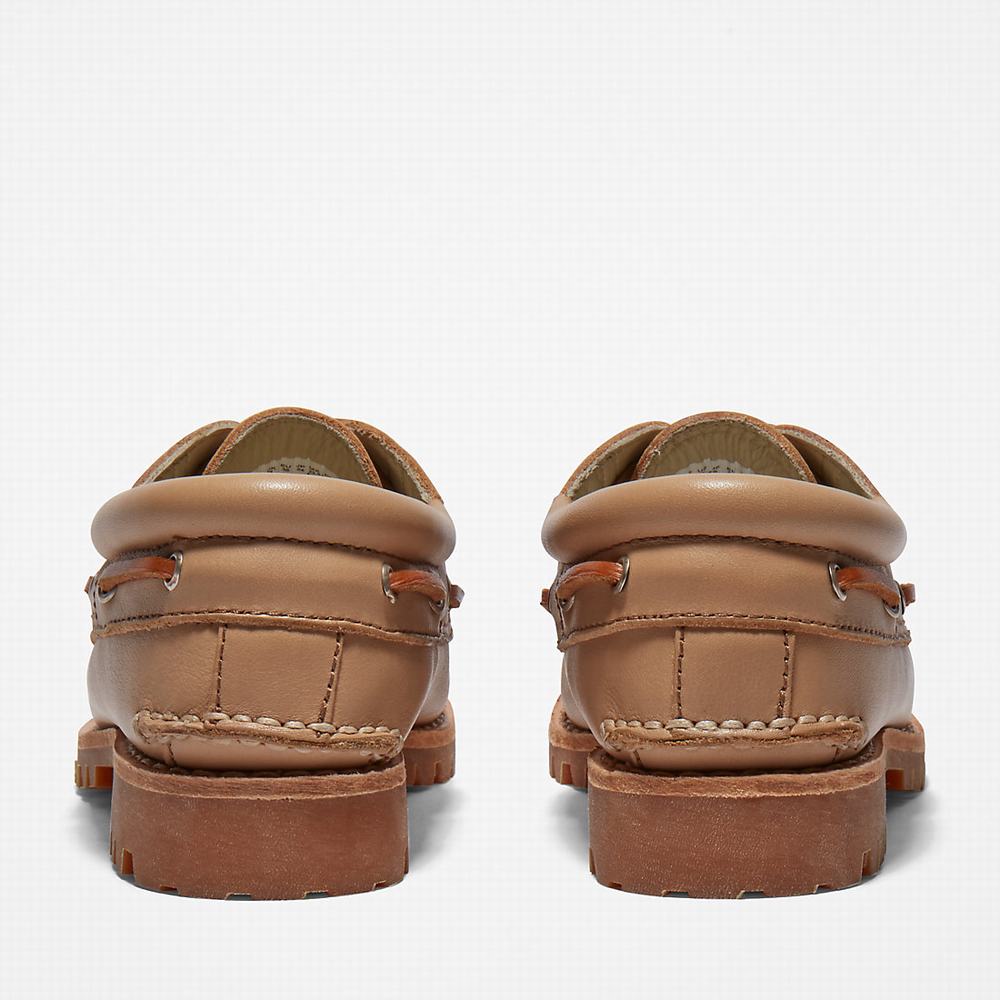 Dámské Boty Sebago Timberland Noreen 3-Eye Béžový | TI13608-420