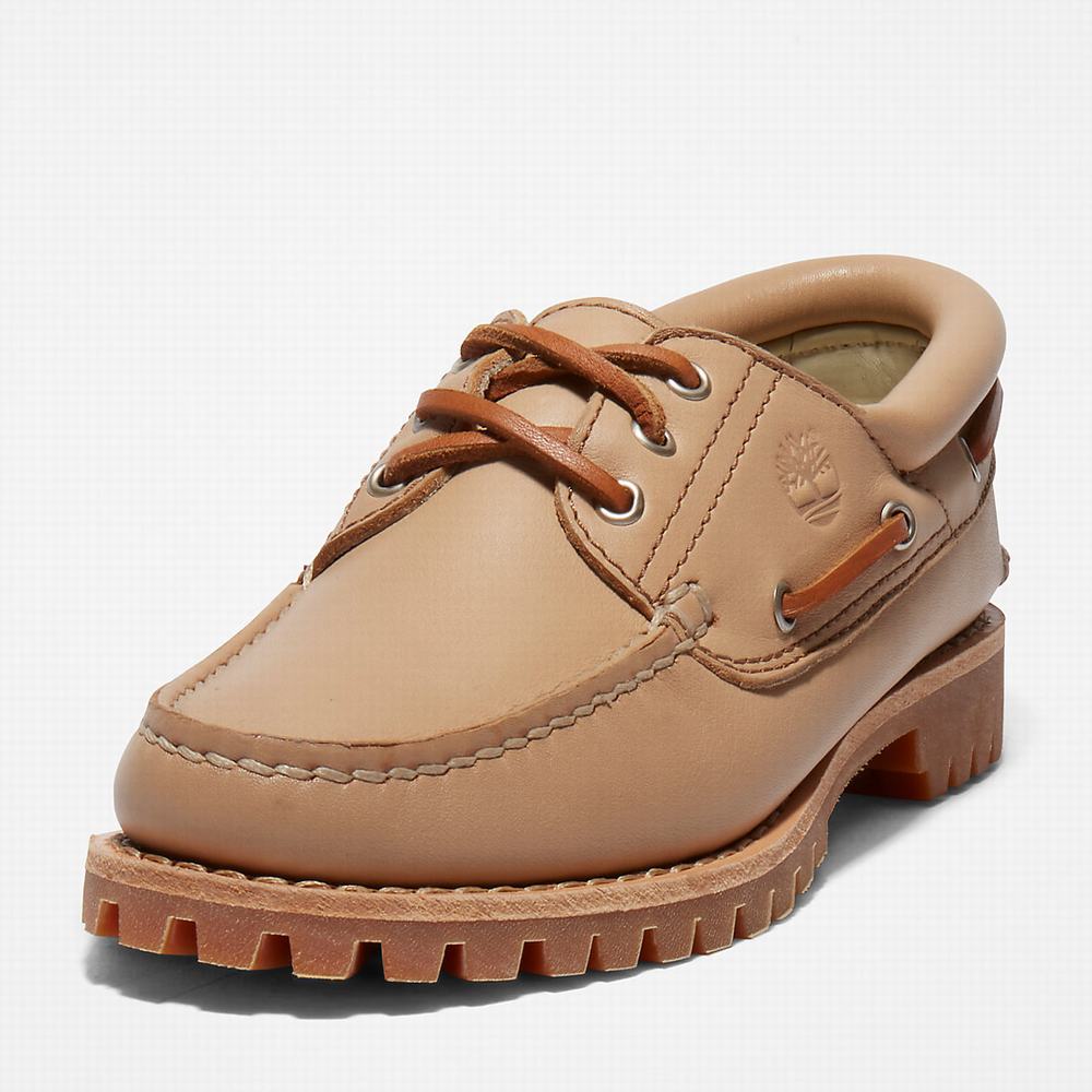 Dámské Boty Sebago Timberland Noreen 3-Eye Béžový | TI13608-420