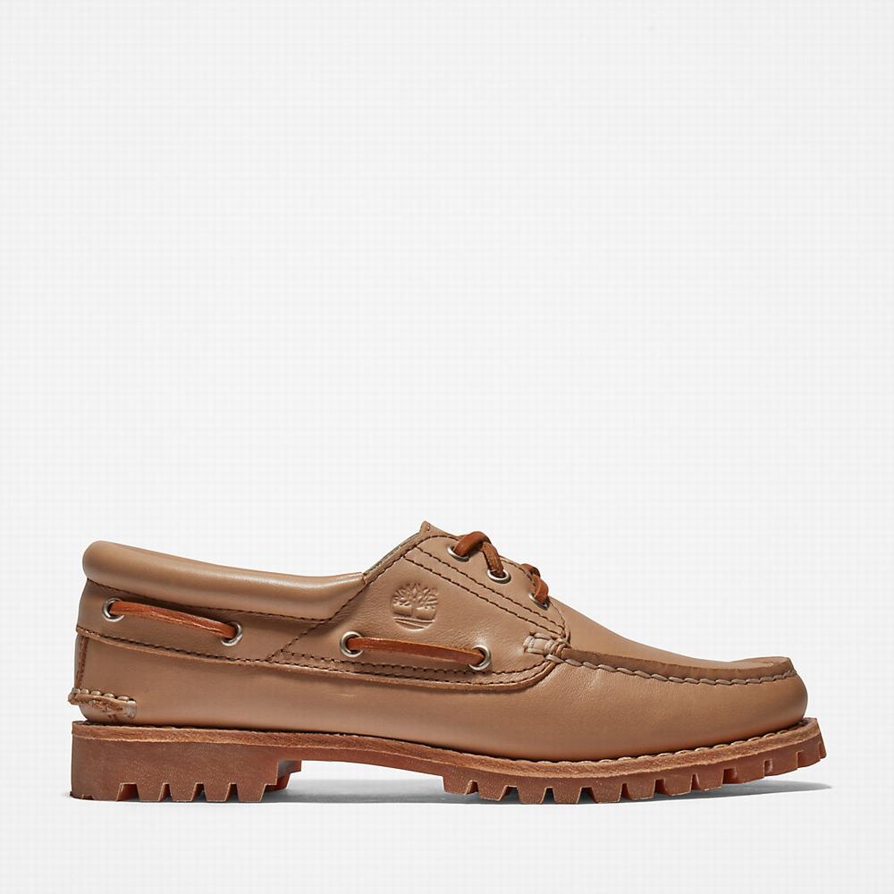 Dámské Boty Sebago Timberland Noreen 3-Eye Béžový | TI13608-420