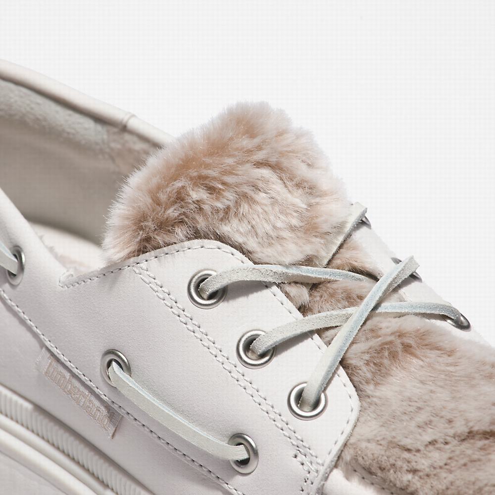 Dámské Boty Sebago Timberland Ray City Warm-lined Bílé | TI27405-493