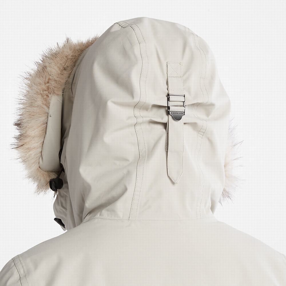 Dámské Bundy Parka Timberland Down-Free Světle Šedé | TI62075-640