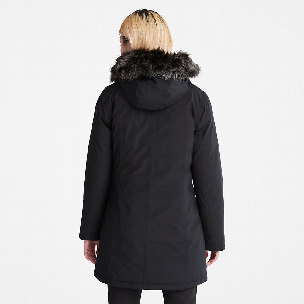 Dámské Bundy Parka Timberland DryVent™ Waterproof Černé | TI70643-769