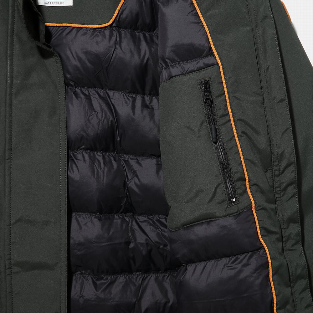 Dámské Bundy Parka Timberland DryVent™ Waterproof Zelene | TI80451-591