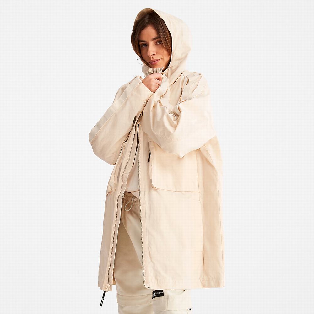 Dámské Bundy Parka Timberland Earthkeepers® by Raeburn Vody-repellent Parka Colourless Béžový | TI48039-594