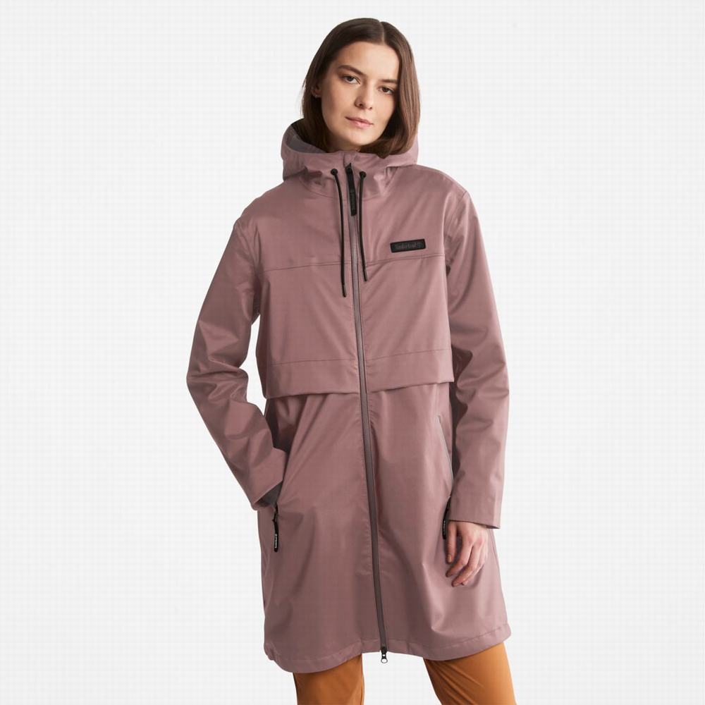 Dámské Bundy Parka Timberland Waterproof Mid-length Fialové | TI34021-647