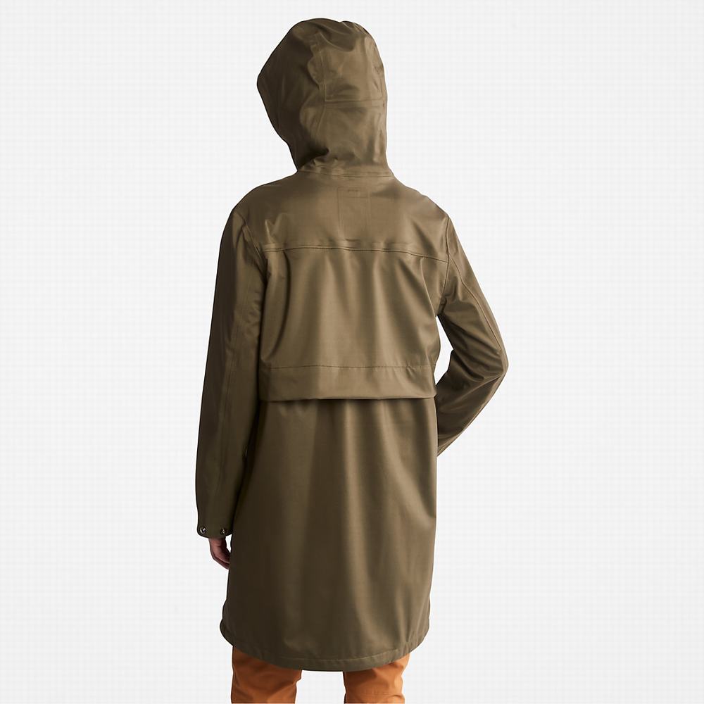 Dámské Bundy Parka Timberland Waterproof Mid-length Tmavě Zelene | TI38290-902