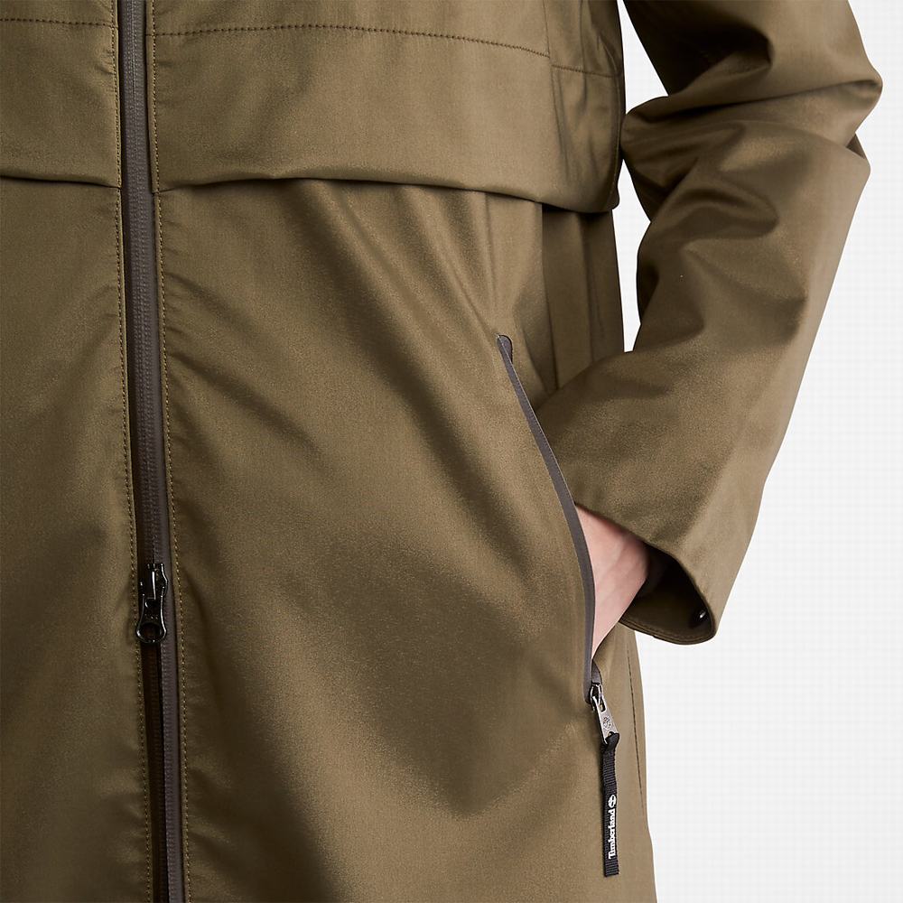 Dámské Bundy Parka Timberland Waterproof Mid-length Tmavě Zelene | TI38290-902