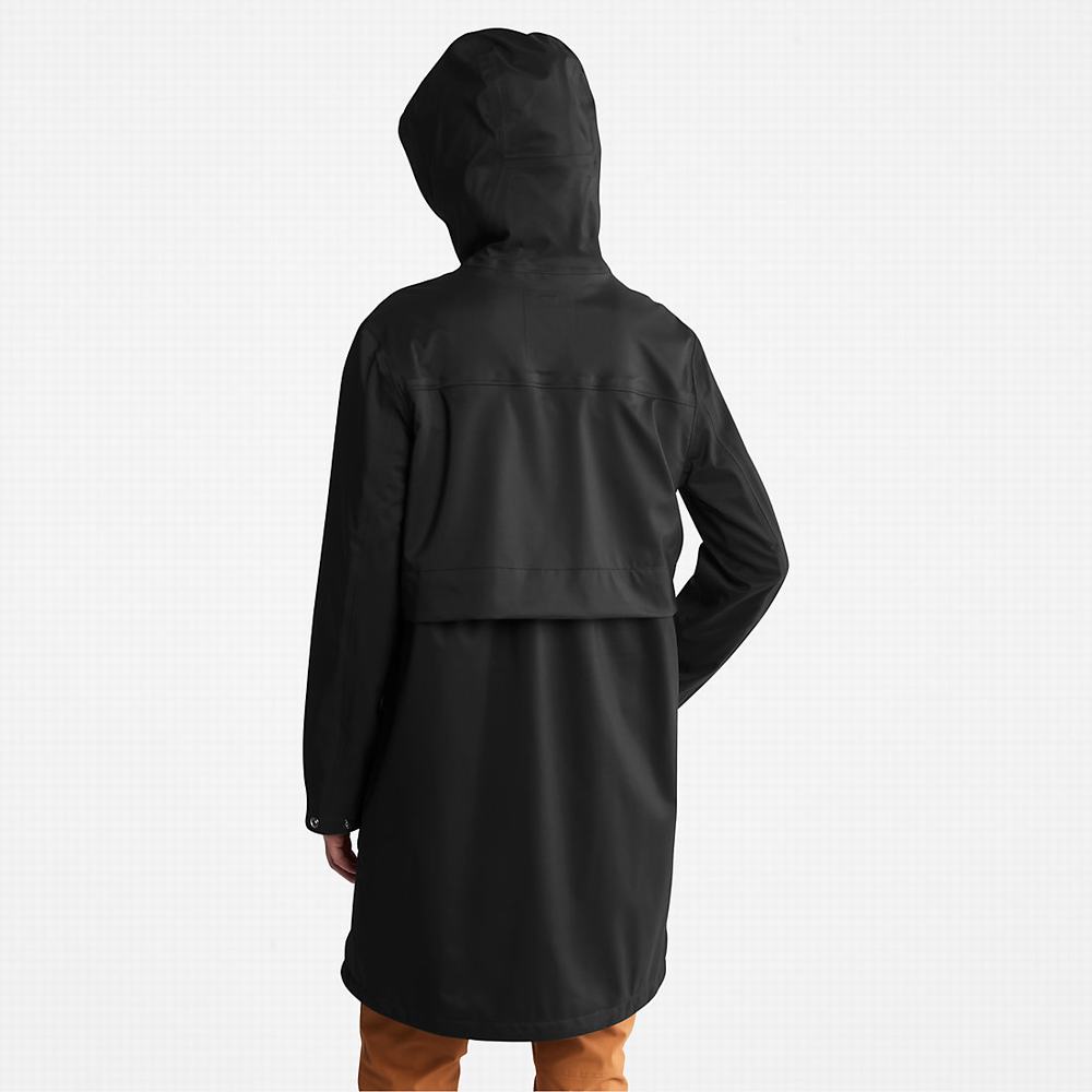 Dámské Bundy Parka Timberland Waterproof Mid-length Černé | TI69274-789