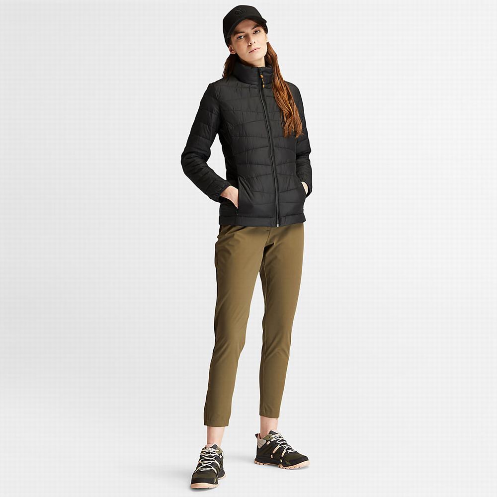 Dámské Bundy Timberland Lightweight Packable Černé | TI78591-158