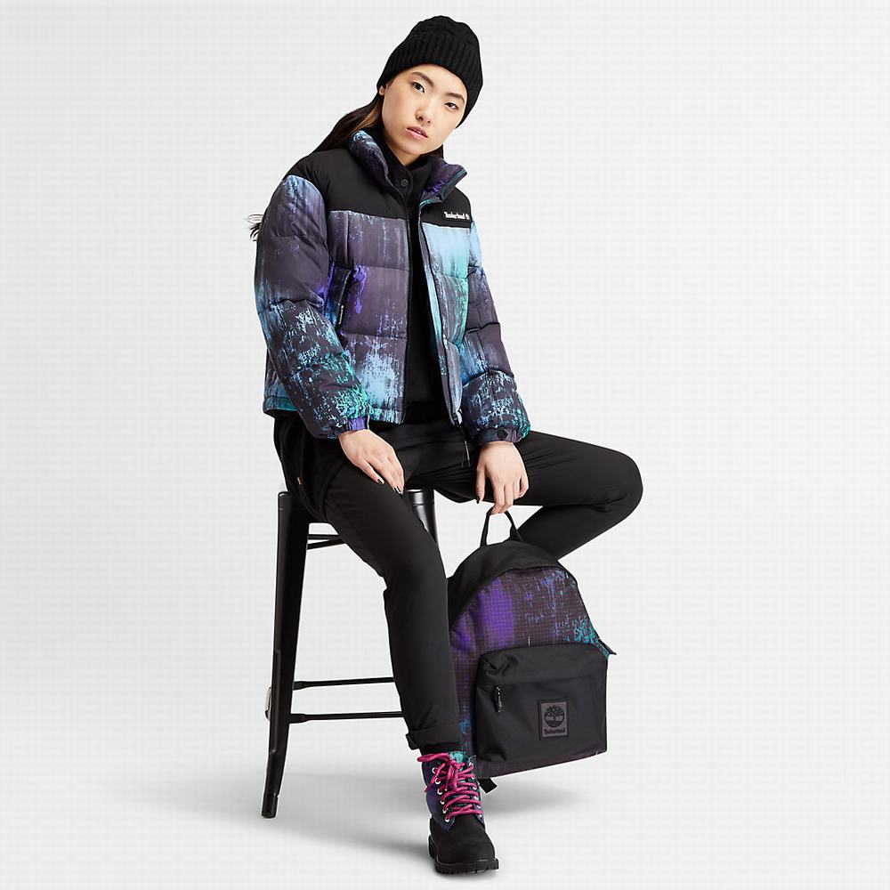 Dámské Bundy Timberland NL Sky Puffer Černé | TI74308-627