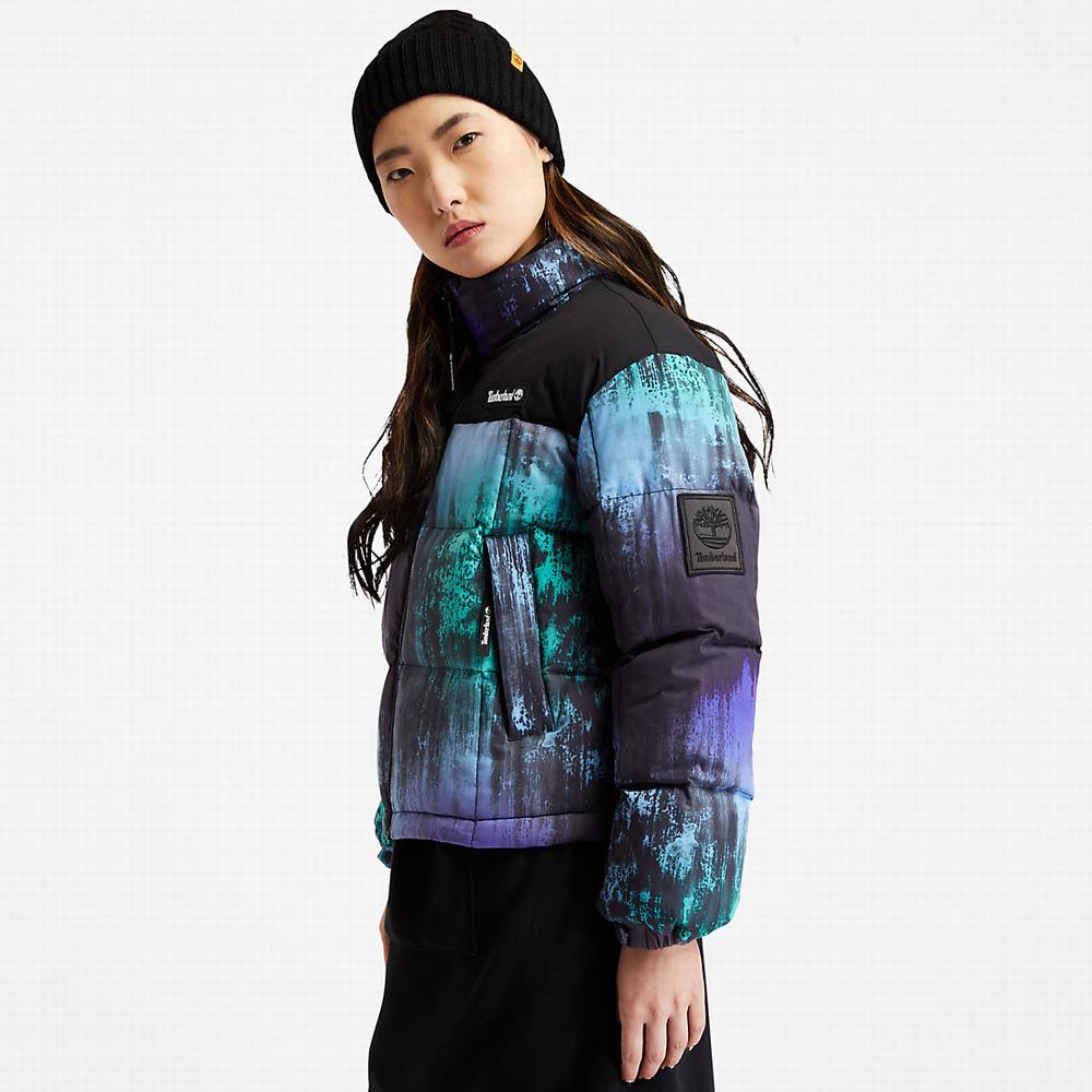 Dámské Bundy Timberland NL Sky Puffer Černé | TI74308-627