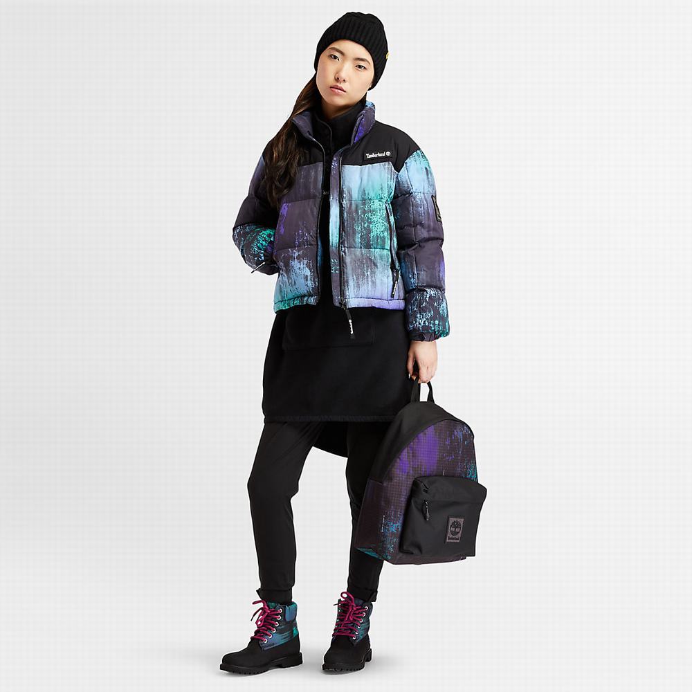 Dámské Bundy Timberland NL Sky Puffer Černé | TI74308-627