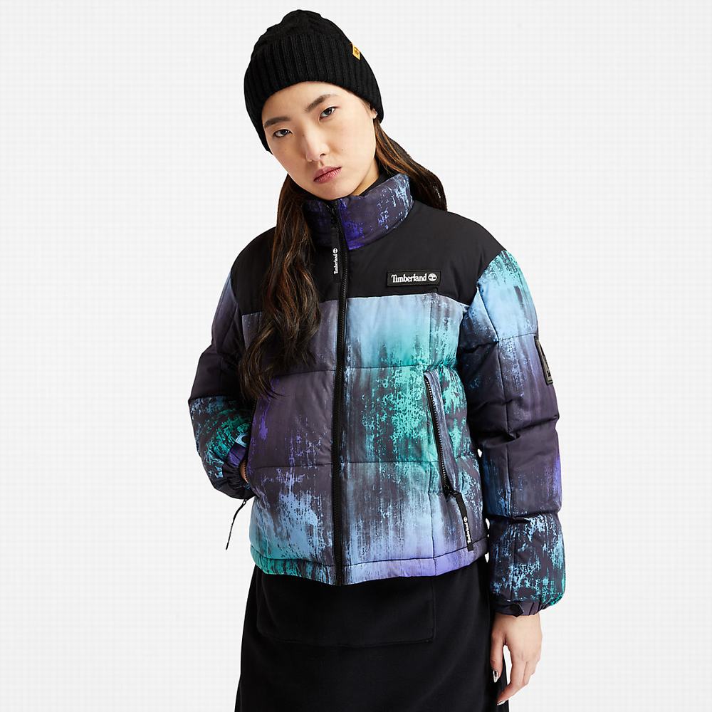 Dámské Bundy Timberland NL Sky Puffer Černé | TI74308-627