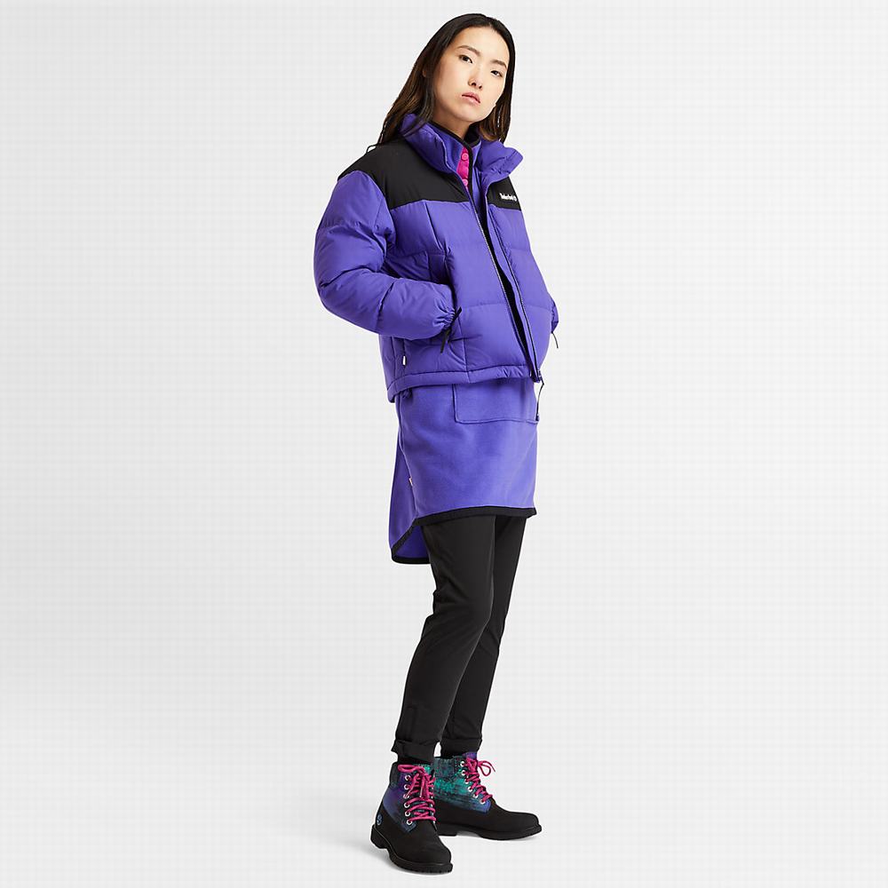 Dámské Bundy Timberland Non-Down Puffer Tmavě Blankyt | TI36852-895