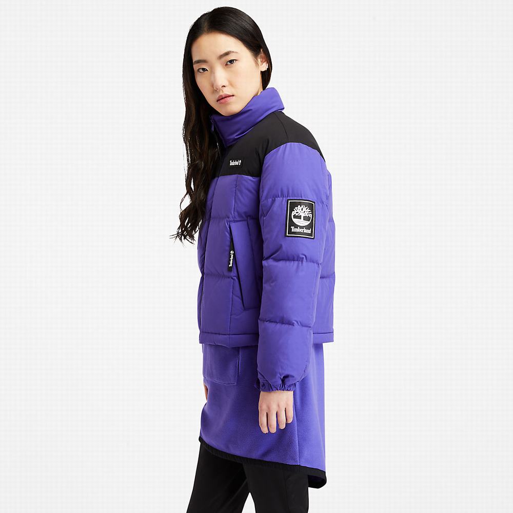 Dámské Bundy Timberland Non-Down Puffer Tmavě Blankyt | TI36852-895