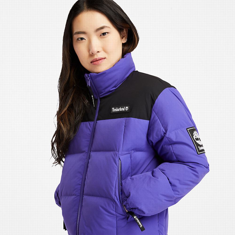 Dámské Bundy Timberland Non-Down Puffer Tmavě Blankyt | TI36852-895