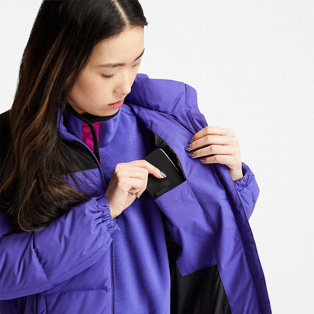 Dámské Bundy Timberland Non-Down Puffer Tmavě Blankyt | TI36852-895