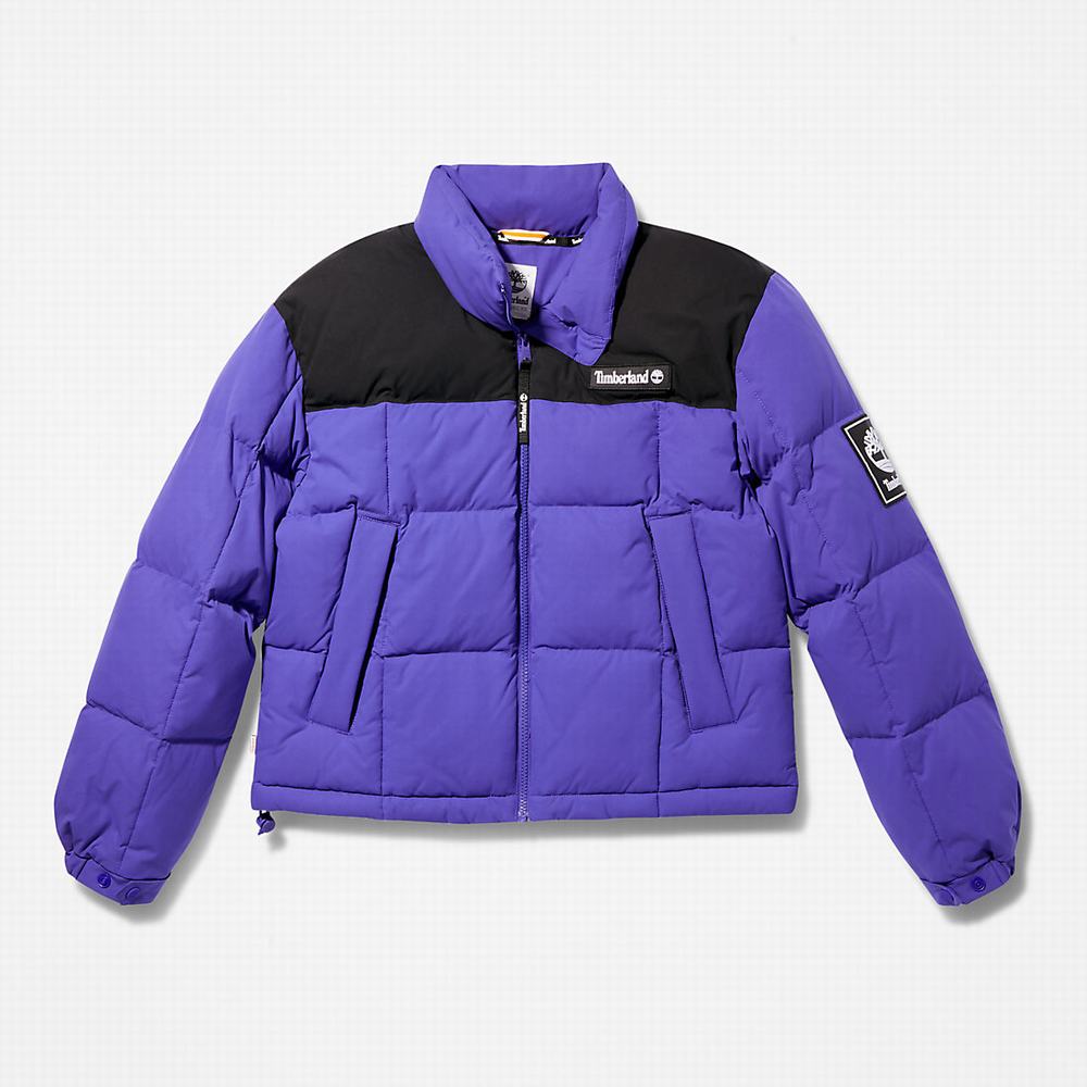 Dámské Bundy Timberland Non-Down Puffer Tmavě Blankyt | TI36852-895