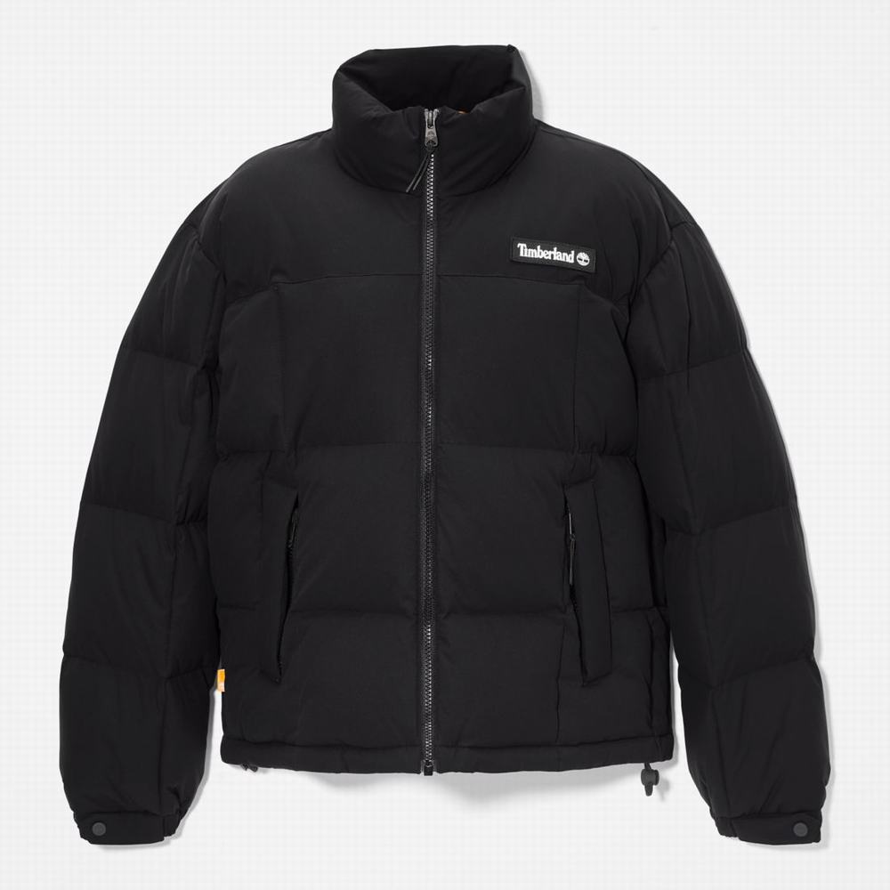 Dámské Bundy Timberland Oversize Re:Down® Insulation Puffer Černé | TI64987-063