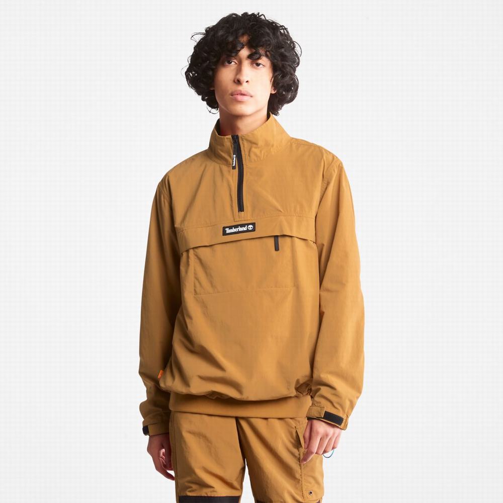 Dámské Bundy Timberland Vody-Repellent Packable Anorak Hnědé | TI96103-583