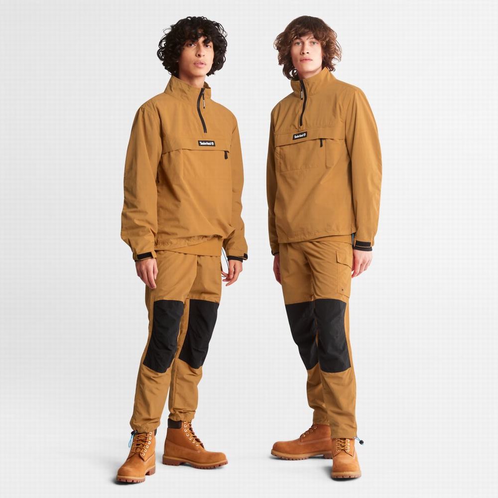Dámské Bundy Timberland Vody-Repellent Packable Anorak Hnědé | TI96103-583