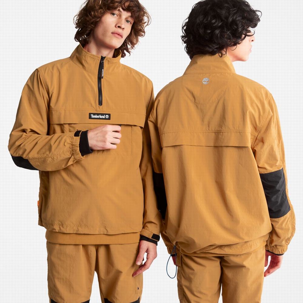 Dámské Bundy Timberland Vody-Repellent Packable Anorak Hnědé | TI96103-583