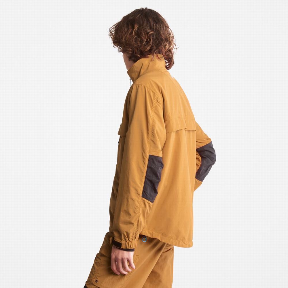 Dámské Bundy Timberland Vody-Repellent Packable Anorak Hnědé | TI96103-583