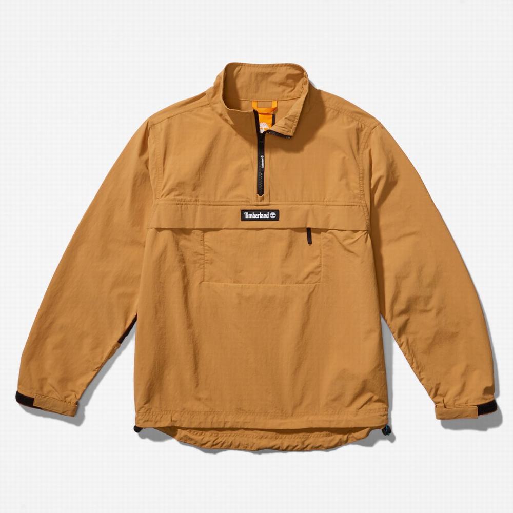 Dámské Bundy Timberland Vody-Repellent Packable Anorak Hnědé | TI96103-583