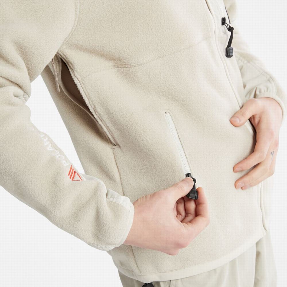 Dámské Fleece Bundy Timberland Polartec® Taupe | TI75168-071