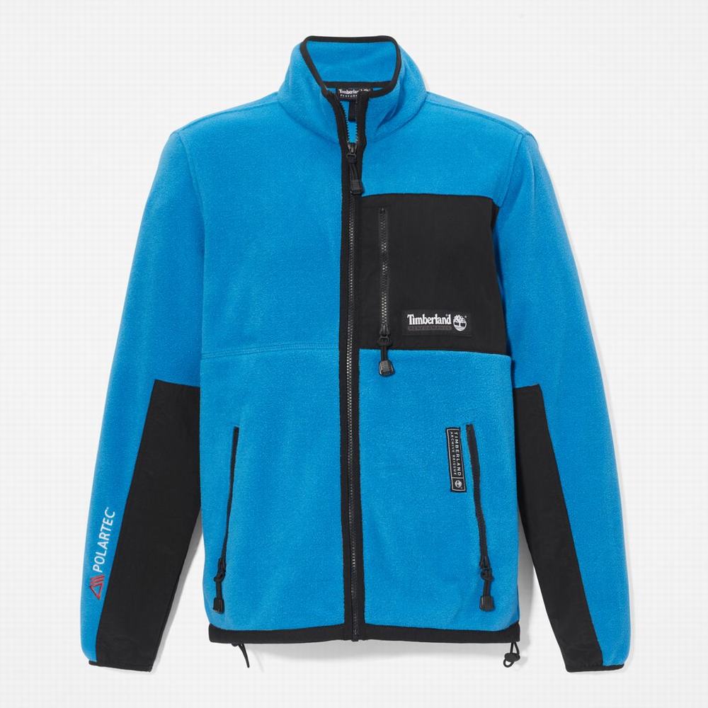 Dámské Fleece Bundy Timberland Polartec® Světle Blankyt | TI92350-863